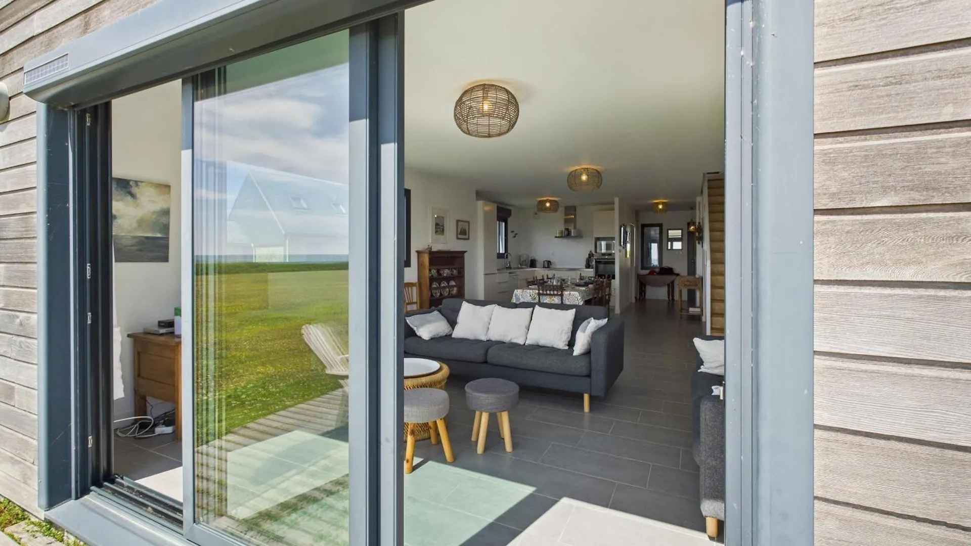 Vue Mer - Maison Pour 5 Adultes Et 2 Enfants Plovan Frankrig